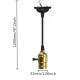 E27 Vintage Retro Edison Lamp Holder Pendant Bulb Adapter Socket with Switch AC110V-220V E27 Vintage Retro Edison Lamp Holder Pendant Bulb Adapter Socket with Switch AC110V-220V