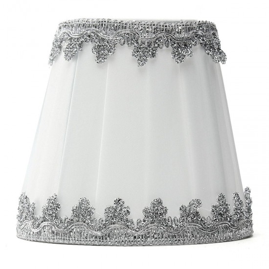 Fabric Chandelier Lampshade Holder Clip on Sconce Bedroom Beside Bed Lamp Hanging Light Fabric Chandelier Lampshade Holder Clip on Sconce Bedroom Beside Bed Lamp Hanging Light