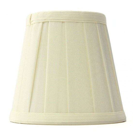 Fabric Chandelier Lampshade Holder Clip on Sconce Bedroom Beside Bed Lamp Hanging Light