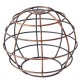 Iron Vintage Ceiling Light Fitting Lamp Bulb Sphere Shape Cage Bar Cafe Lampshade