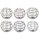 Iron Vintage Ceiling Light Fitting Lamp Bulb Sphere Shape Cage Bar Cafe Lampshade Iron Vintage Ceiling Light Fitting Lamp Bulb Sphere Shape Cage Bar Cafe Lampshade