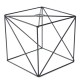 Iron Vintage Ceiling Light Fitting Lamp Bulb Square Cage Bar Cafe Lampshade Iron Vintage Ceiling Light Fitting Lamp Bulb Square Cage Bar Cafe Lampshade