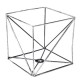 Iron Vintage Ceiling Light Fitting Lamp Bulb Square Cage Bar Cafe Lampshade Iron Vintage Ceiling Light Fitting Lamp Bulb Square Cage Bar Cafe Lampshade