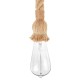 Retro E27 Hanging Lamp Base Holder Hemp Rope Pendant Light Home Restaurant Decor AC90-260V Retro E27 Hanging Lamp Base Holder Hemp Rope Pendant Light Home Restaurant Decor AC90-260V