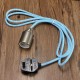 UK Plug E27/E26 2M Vintage Fabric Cable Pendant Light Filament Lamp Bulb Holder Socket