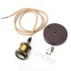 Vintage 1.5 Meter Wire Copper E26/E27 LED Light Bulb Socket with Suction Cup Vintage 1.5 Meter Wire Copper E26/E27 LED Light Bulb Socket with Suction Cup