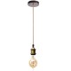 Vintage 1.5 Meter Wire Copper E26/E27 LED Light Bulb Socket with Suction Cup Vintage 1.5 Meter Wire Copper E26/E27 LED Light Bulb Socket with Suction Cup
