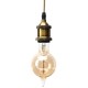 Vintage 1.5 Meter Wire Copper E26/E27 LED Light Bulb Socket with Suction Cup Vintage 1.5 Meter Wire Copper E26/E27 LED Light Bulb Socket with Suction Cup