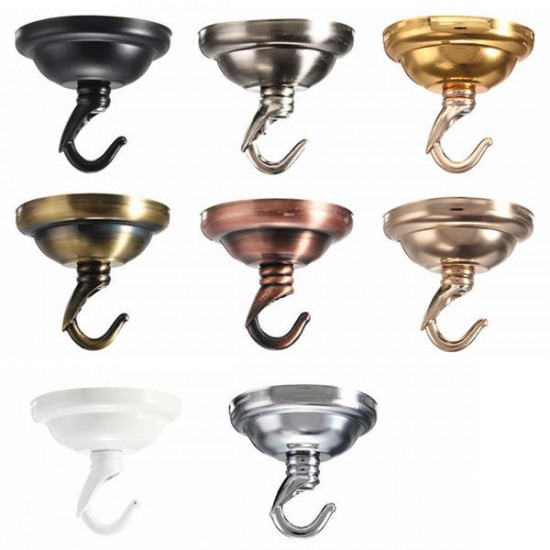 Vintage Ceiling Rose Hook Plate Holder For Light Fitting Chandelier Lamp Vintage Ceiling Rose Hook Plate Holder For Light Fitting Chandelier Lamp