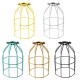 Vintage Industrial Steel Light Bulb Guard Clamp On Metal Pendant Light Lamp Cage