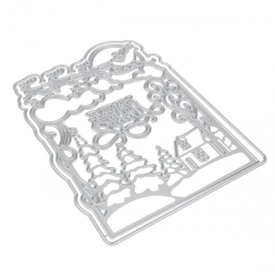 12.5x10cm Christmas Metal Cutting Dies Stencil Embossing Scrapbooking Photo Album Paper Craft 12.5x10cm Christmas Metal Cutting Dies Stencil Embossing Scrapbooking Photo Album Paper Craft