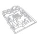 12.5x10cm Christmas Metal Cutting Dies Stencil Embossing Scrapbooking Photo Album Paper Craft 12.5x10cm Christmas Metal Cutting Dies Stencil Embossing Scrapbooking Photo Album Paper Craft