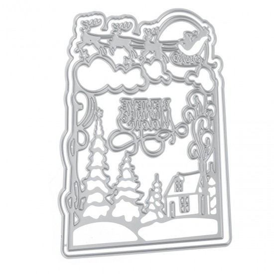 12.5x10cm Christmas Metal Cutting Dies Stencil Embossing Scrapbooking Photo Album Paper Craft 12.5x10cm Christmas Metal Cutting Dies Stencil Embossing Scrapbooking Photo Album Paper Craft