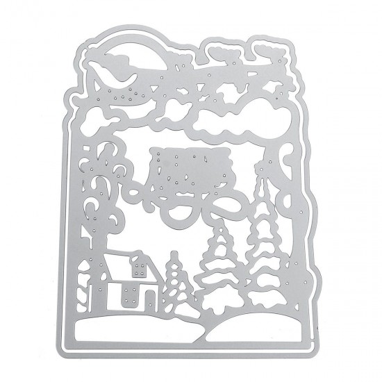 12.5x10cm Christmas Metal Cutting Dies Stencil Embossing Scrapbooking Photo Album Paper Craft 12.5x10cm Christmas Metal Cutting Dies Stencil Embossing Scrapbooking Photo Album Paper Craft