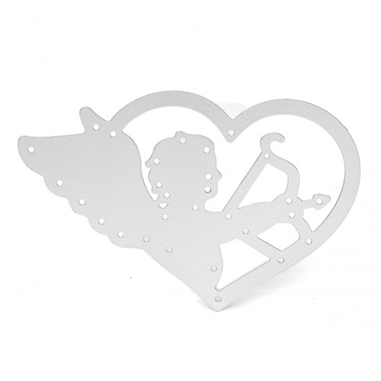 Angel Cupid Pattern Scrapbooking DIY Album Card Paper Craft Maker Metal Cutting Dies 5.1x8cm Angel Cupid Pattern Scrapbooking DIY Album Card Paper Craft Maker Metal Cutting Dies 5.1x8cm