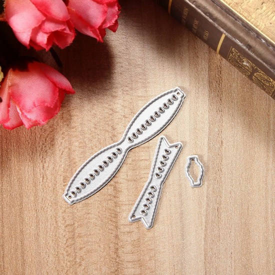 Bow-knot Metal Cutting Dies Stencil DIY Scrapbooking Embossing Album Paper Card