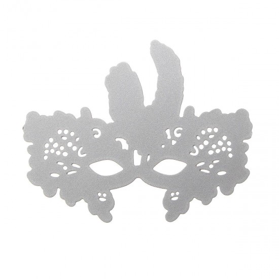Carnival Mask Pattern Scrapbook DIY Album Card Paper Craft Maker Metal Dies Cutting Stencils 8.8x7cm Carnival Mask Pattern Scrapbook DIY Album Card Paper Craft Maker Metal Dies Cutting Stencils 8.8x7cm