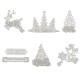Christmas Pattern Cutting Mold Metal Cutting Dies Scrapbooking Photo Album DIY Decoration Christmas Pattern Cutting Mold Metal Cutting Dies Scrapbooking Photo Album DIY Decoration