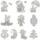 Christmas Tree Wreath Cutting Mold Metal Cutting Dies Scrapbooking Photo Album DIY Decoration Christmas Tree Wreath Cutting Mold Metal Cutting Dies Scrapbooking Photo Album DIY Decoration