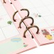 DIY Retro Photo Album Scrapbook Metal Spiral Binder Clip DIY Retro Photo Album Scrapbook Metal Spiral Binder Clip