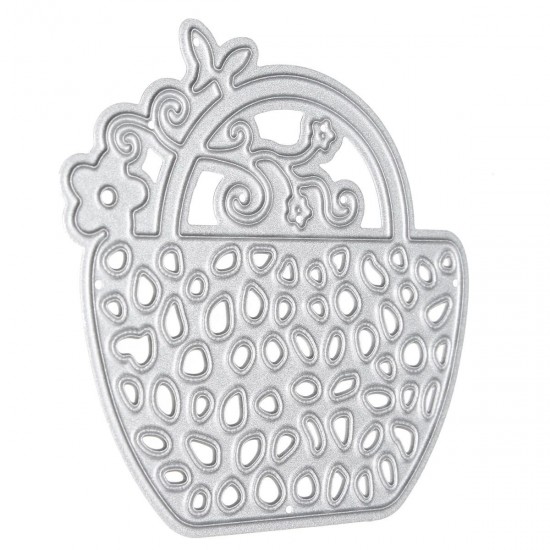 Flower Basket Metal DIY Cutting Dies Stencil Scrapbook Album Paper Card Embossing Craft Gift Flower Basket Metal DIY Cutting Dies Stencil Scrapbook Album Paper Card Embossing Craft Gift