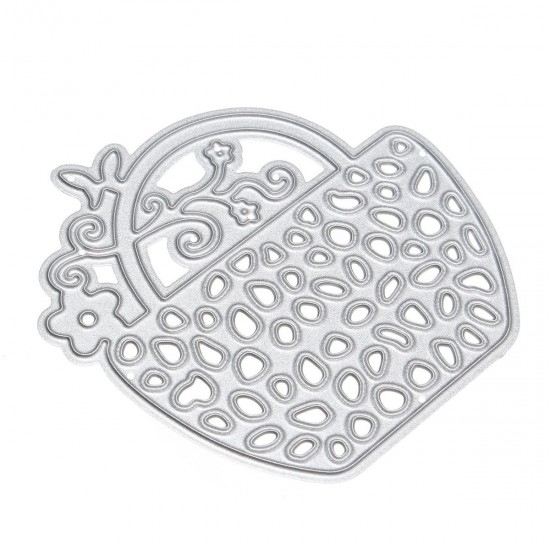Flower Basket Metal DIY Cutting Dies Stencil Scrapbook Album Paper Card Embossing Craft Gift Flower Basket Metal DIY Cutting Dies Stencil Scrapbook Album Paper Card Embossing Craft Gift