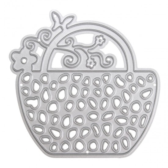 Flower Basket Metal DIY Cutting Dies Stencil Scrapbook Album Paper Card Embossing Craft Gift Flower Basket Metal DIY Cutting Dies Stencil Scrapbook Album Paper Card Embossing Craft Gift