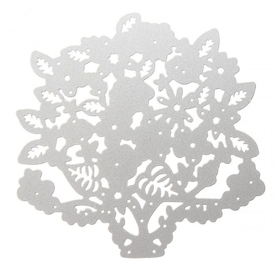 Flower Tree Metal Scrapbook Photo Album Paper Work DIY Cutting Dies