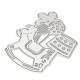 Horse Balloon Metal Scrapbook Paper Work Photo Album DIY Cutting Dies Horse Balloon Metal Scrapbook Paper Work Photo Album DIY Cutting Dies