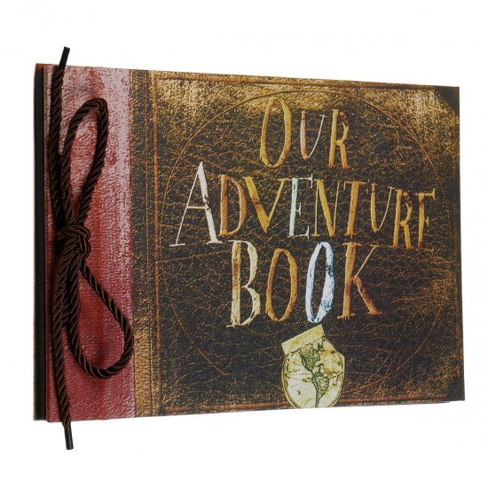 My/Our Adventure Book DIY 20/40 Sheets Black Photo Album Scrapbook