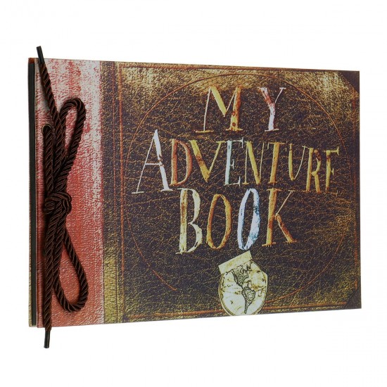 My/Our Adventure Book DIY 20/40 Sheets Black Photo Album Scrapbook