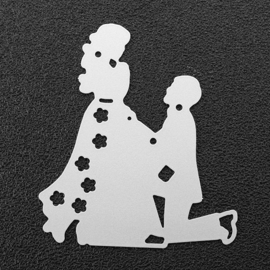 Newlyweds Scrapbook DIY Photo Album Card Paper Diary Craft Maker Metal Die Newlyweds Scrapbook DIY Photo Album Card Paper Diary Craft Maker Metal Die