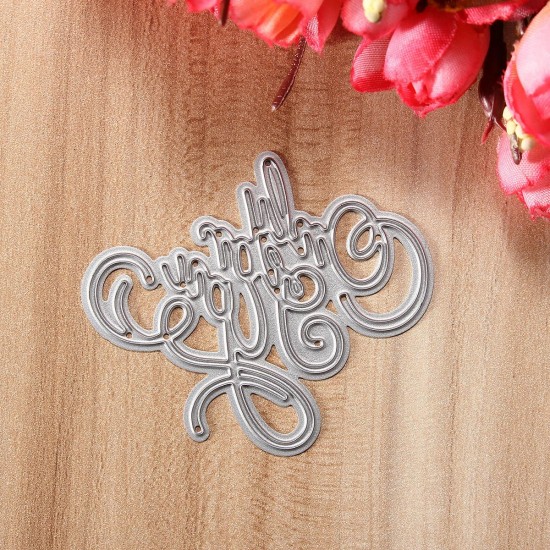 Only for You Metal Cutting Dies Stencils DIY Scrapbook Photo Album Paper Card Craft