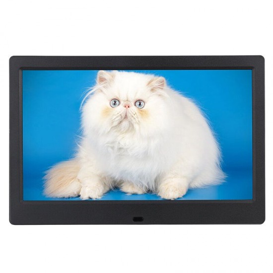 10 Inch 1024x600 HD IPS LCD Digital Photo Frame Audio Video Player Support SD USB MMC MS Card with Remote Control