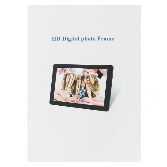 12 Inch HD Digital Photo Frame Gallery Advertising Machine with Remote Control