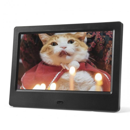 7 Inch 16:9 HD Digital Photo Frame Album Holder Stand Home Decor with Remote Control 7 Inch 16:9 HD Digital Photo Frame Album Holder Stand Home Decor with Remote Control