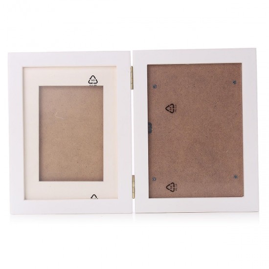 7 Inch New Born Baby Hnad Foot Print Clay Wood Photo Frame Stand Home Decor 7 Inch New Born Baby Hnad Foot Print Clay Wood Photo Frame Stand Home Decor