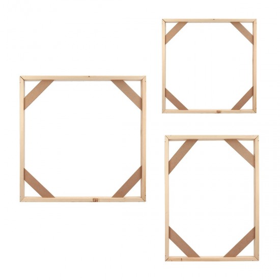 Wood Frame Stretcher Bars Stretching Strips For Canvas Print Picture Photo Frame DIY Wood Frame Stretcher Bars Stretching Strips For Canvas Print Picture Photo Frame DIY