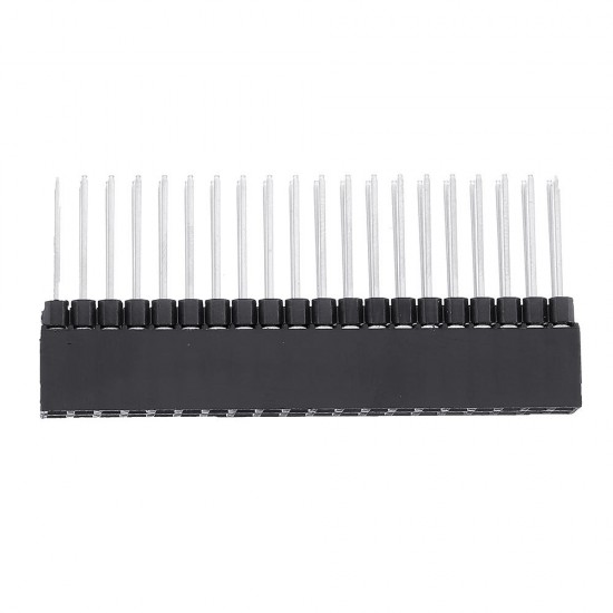5pcs 2x20 PIN Double Row Straight Female Pin Header 2.54MM Pitch Pin Long 12MM Strip Connector Socket 2*20 40 PIN 2x20pin 5pcs 2x20 PIN Double Row Straight Female Pin Header 2.54MM Pitch Pin Long 12MM Strip Connector Socket 2*20 40 PIN 2x20pin