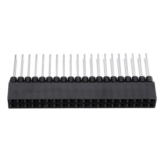 5pcs 2x20 PIN Double Row Straight Female Pin Header 2.54MM Pitch Pin Long 12MM Strip Connector Socket 2*20 40 PIN 2x20pin 5pcs 2x20 PIN Double Row Straight Female Pin Header 2.54MM Pitch Pin Long 12MM Strip Connector Socket 2*20 40 PIN 2x20pin