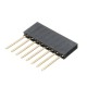 5pcs 8P 2.54MM Stackable Long Connector Female Pin Header