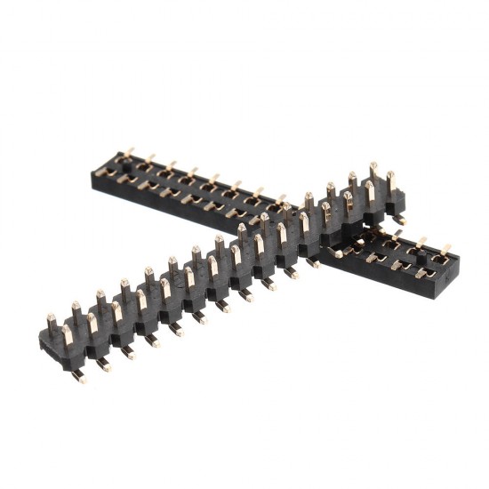 1 Pair 2x15 Pin Header Socket 2.54mm Male Female Connector for M5Stack Core Development Kit