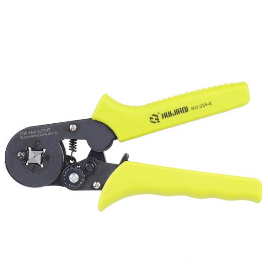 0.25-6mm2 Terminal Crimping Tool Boots Lace Ferrule Crimper AWG24-10