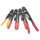 0.5-25mm² Ratchet Crimper Cable Wire Cutter Terminal Crimping Plier 4 Size