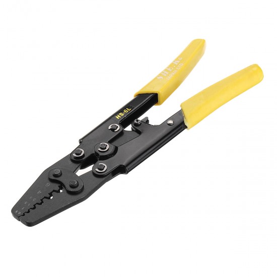 0.5-25mm² Ratchet Crimper Cable Wire Cutter Terminal Crimping Plier 4 Size