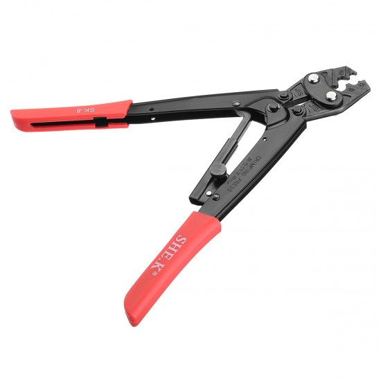 0.5-25mm² Ratchet Crimper Cable Wire Cutter Terminal Crimping Plier 4 Size