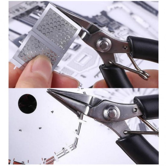 1 Pcs/Set 3D Metal Puzzle DIY Assembly Building Model Straight Cutters Pliers Tool
