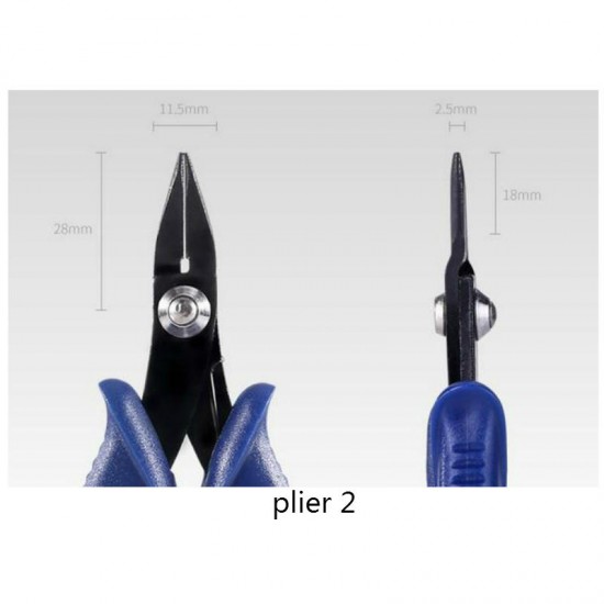 1 Pcs/Set 3D Metal Puzzle DIY Assembly Building Model Straight Cutters Pliers Tool