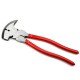 10inch Fence Pliers Parallel Jaws Soft Grip Wire Cutter Fencing Hammer Tool