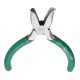 125mm Curved Nose Pliers + 125mm Needle-nose Pliers Forceps Crimping Tool Long Nose Pliers